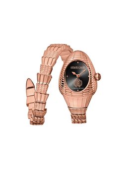 Roberto Cavalli by Frank Muller - Black Dial Signature Snake Women Watches (Rv1L149M0081) (M)
