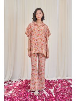 RIRASA - Pink Printed Co-Ord (Set of 2)