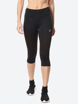 ASICS - Silver Black Women Running Tights