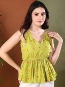 Green color option, Currently selected