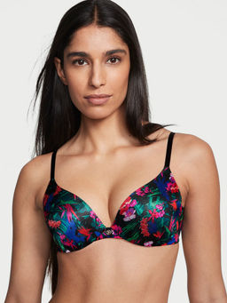 Victoria's Secret - Black Very Sexy So Obsessed Smooth Push-Up Bra (34DD)