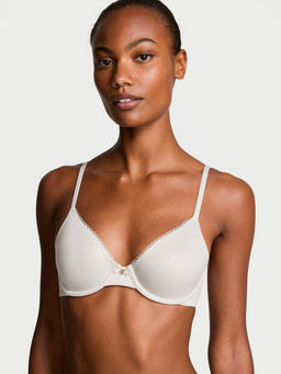 Victoria's Secret - Invisible Lift Unlined Smooth Grey T-Shirt Bra