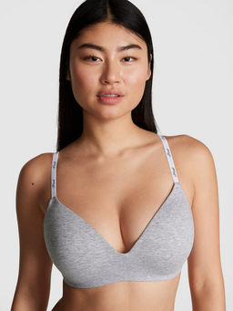 Victoria's Secret - Grey Wear Everywhere Push-Up Wireless Bra