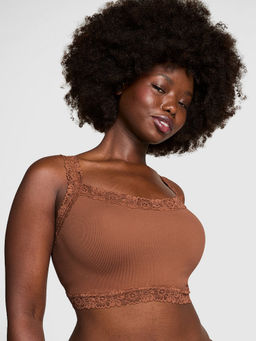 Victoria's Secret - Pink Seamless Lightly Lined Brown Bralette