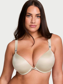 Victoria's Secret - Beige Very Sexy Bombshell Add-2-Cups Scattered Shine Strap Push-Up Bra