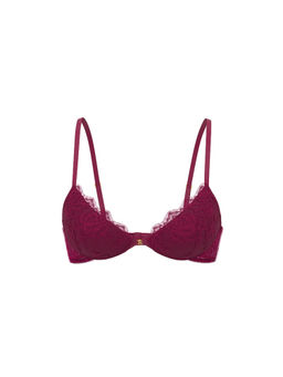 Victoria's Secret - Pink Very Sexy Rose Lace Push-Up Bra