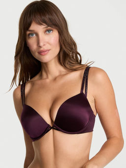 Victoria's Secret - Purple Very Sexy Bombshell Add-2-Cups Double Shine Strap Push-Up Bra