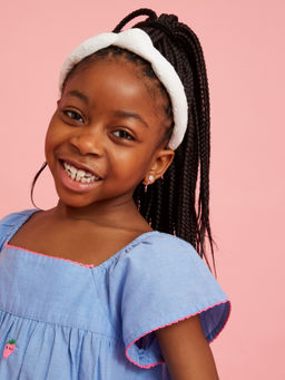 Accessorize London - Kids Broderie Alice Hairband White (3-12 Years)