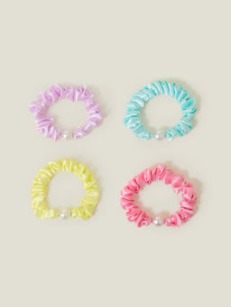 Accessorize London - Kids Satin Scrunchie (3-12 Years)