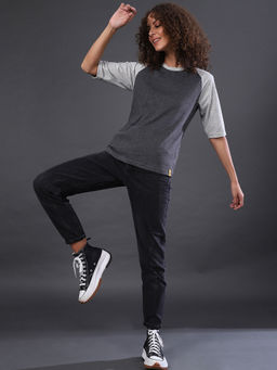 PINACOLADA - Grey Women Stylish Casual Tops