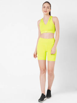 BODD ACTIVE - Neon Yellow Biker Shorts