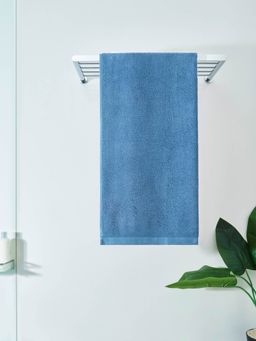 Ddecor Live Beautiful - Pack Of 1 Bath Towel Cotton Color Blue
