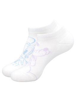 Balenzia - X Disney Donald Duck & Pluto Lowcut Socks For Women (Pack Of 2 Pairs) - Multi-Color