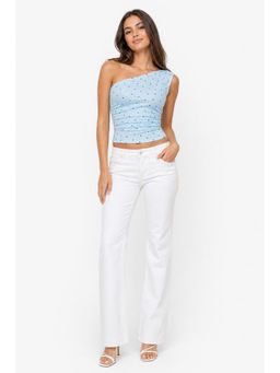 Cider - Off-Shoulder Ruched Top