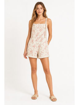 Cider - Denim Pocket Ultra Short Romper