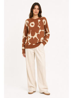 Cider - Vile plume Print Sweater
