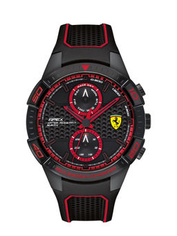 Scuderia Ferrari - Black Apex Round Dial Analog Watch - 0830634