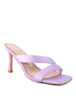London Rag - Solid Purple Heels