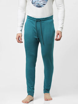 Jack & Jones - Men Solid Blue Trackpants