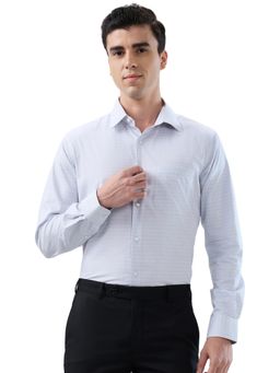 Raymond - Regular Fit Solid Light Grey Shirt