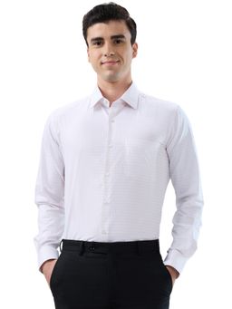 Raymond - Regular Fit Checkered Light Red Shirt