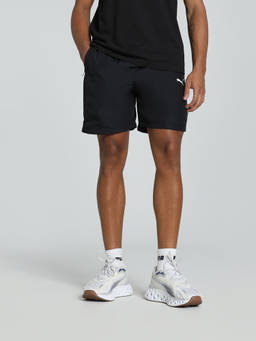 Puma - Zippered Wovens Mens Black Shorts