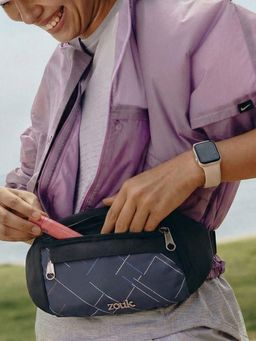 Zouk - Blue Women's Bombay Tartan Faye Fanny Pack