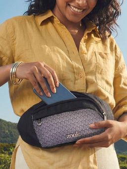Zouk - Grey Women's Zanskar Zenith Faye Fanny Pack