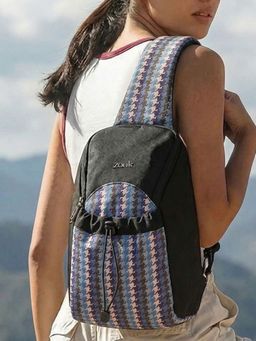 Zouk - Multi-Color Women's Bombay Hounstooth Yuva Crossbody Bag