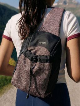 Zouk - Brown Women's Bristel Yuva Crossbody Bag
