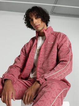 Puma - Red X Palm Tree Crew T7 Men's Printed Jacket