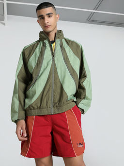 Puma - Green X Kid super Men's Relaxed Fit Windbreaker