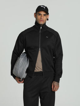 Puma - Black T7 Men's Relaxed Fit Track Jacket