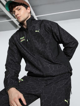 Puma - Black X Tmnt Tech Men's Relaxed Fit Track Jacket