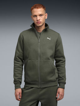 Puma - Green Wardrobe Essentials Graphic Full-Zip Men's Jacket
