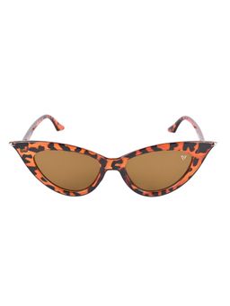 Voyage - Brown Cat-Eye Sunglass for Women (97073MG3655)