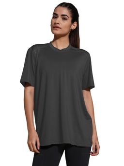 Silvertraq - Boyfriend Traq Dry Tee Coal