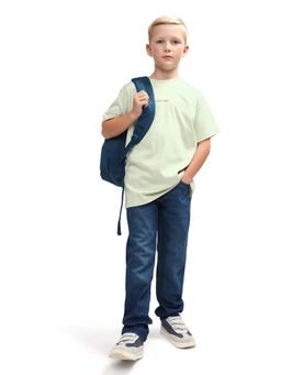 RARE ONES - Boys Green Cotton Blend T-shirt