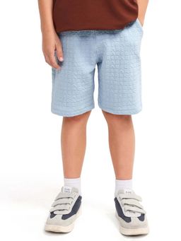 RARE ONES - Boys Blue Polyester Blend Shorts