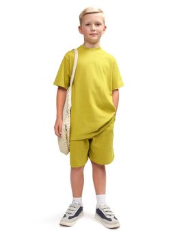 RARE ONES - Boys Yellow Cotton Blend T-shirt