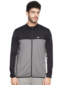 WILDCRAFT - Men Regular Fit Trainer Jackets-Grey