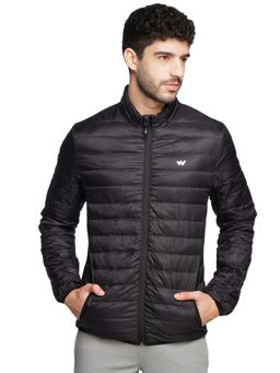 WILDCRAFT - Men Regular Fit Down Jackets-Black
