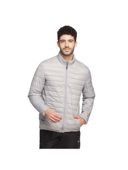 WILDCRAFT - Men Regular Fit Down Jackets-Silver