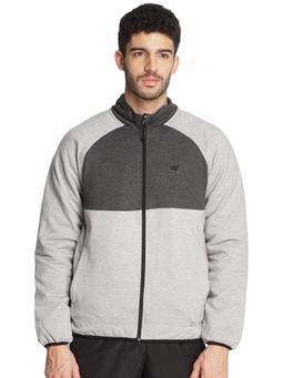 WILDCRAFT - Men Regular Fit LQJ Jackets-Grey