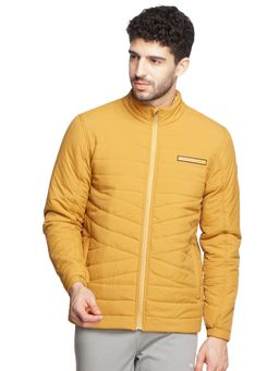 WILDCRAFT - Men Regular Fit Husky Jackets-Khaki