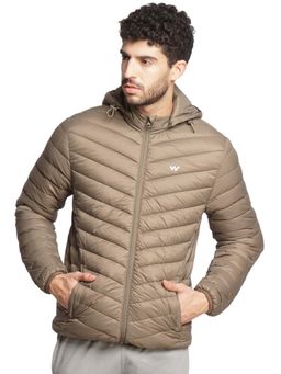WILDCRAFT - Men Regular Fit Husky Jackets-Olive