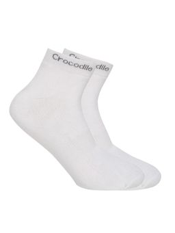 Crocodile - Multi-Color Cotton Solid-Plain Socks For Men (Pack of 4)
