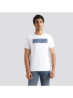 Pepe Jeans - White Solid Short Sleeve T-Shirt