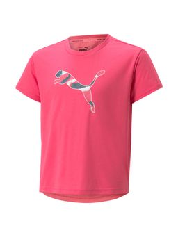 Puma - Modern Sports Girls Pink T-shirts