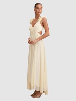 Forever New - Selena Ruffle Shoulder Maxi Dress